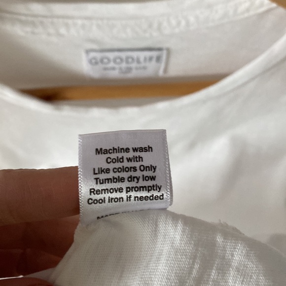 GOOD LIFE White T-Shirt size small - Picture 6 of 8